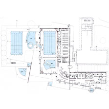 Allwetterbad Ratingen-Lintorf Grundriss